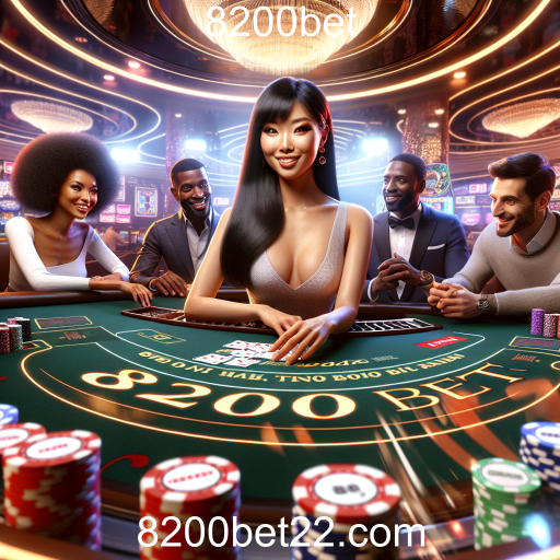 A Emoção do Cassino Ao Vivo no 8200bet